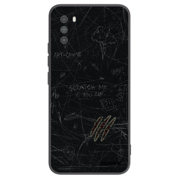 Picasee husă neagră din silicon pentru Xiaomi Poco M3 - SCRATCH