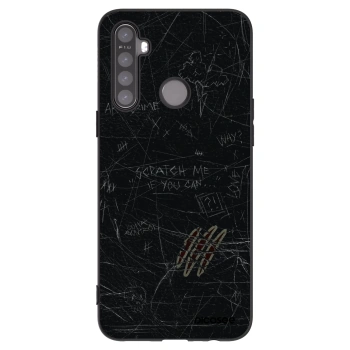 Picasee husă neagră din silicon pentru Realme 6i - SCRATCH