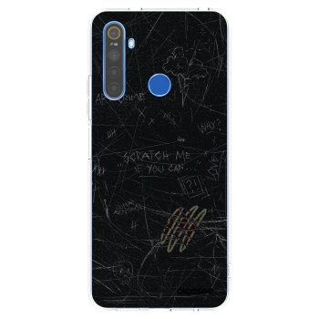 Picasee husă transparentă din silicon pentru Realme 5 - SCRATCH