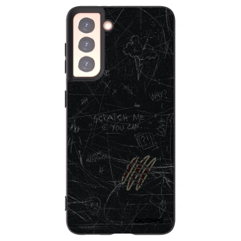 Picasee husă neagră din silicon pentru Samsung Galaxy S21 5G G991B - SCRATCH