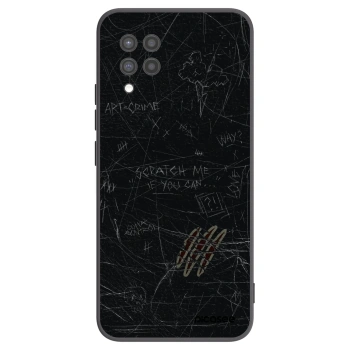 Picasee husă neagră din silicon pentru Samsung Galaxy A42 A426B - SCRATCH