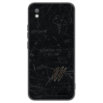 Picasee husă neagră din silicon pentru Xiaomi Redmi 9AT - SCRATCH
