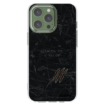 Picasee husă transparentă din silicon pentru Apple iPhone 13 Pro - SCRATCH