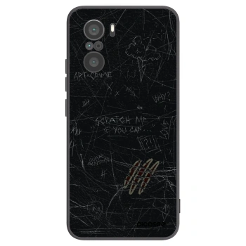 Picasee husă neagră din silicon pentru Xiaomi Poco F3 - SCRATCH