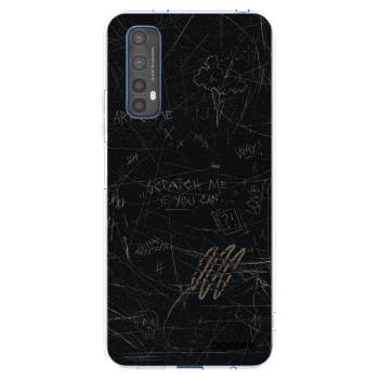 Picasee husă transparentă din silicon pentru Realme 7 - SCRATCH