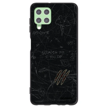 Picasee husă neagră din silicon pentru Samsung Galaxy A22 A225F 4G - SCRATCH