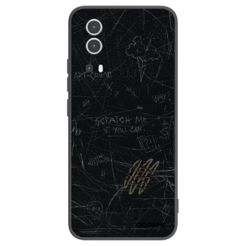 Picasee husă neagră din silicon pentru Vivo Y72 5G - SCRATCH