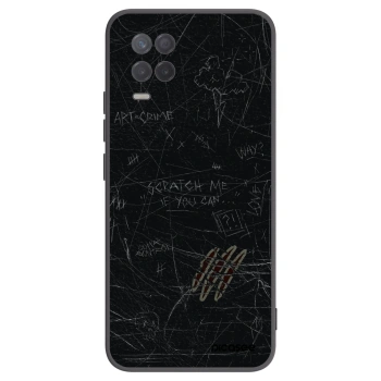 Picasee husă neagră din silicon pentru Realme 8 5G - SCRATCH