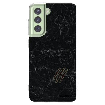 Picasee husă transparentă din silicon pentru Samsung Galaxy S21 FE 5G - SCRATCH