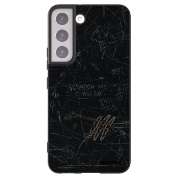 Picasee husă neagră din silicon pentru Samsung Galaxy S22 5G - SCRATCH