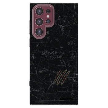 Picasee husă transparentă din silicon pentru Samsung Galaxy S22 Ultra 5G - SCRATCH
