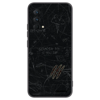 Picasee husă neagră din silicon pentru Realme GT Master Edition 5G - SCRATCH
