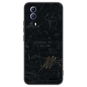 Picasee husă neagră din silicon pentru Vivo Y52 5G - SCRATCH