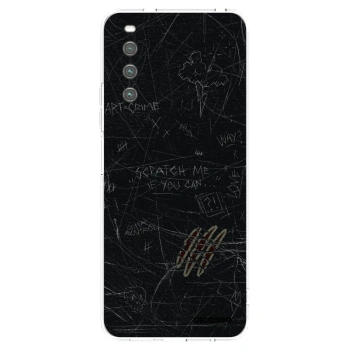 Picasee husă transparentă din silicon pentru Sony Xperia 10 IV 5G - SCRATCH