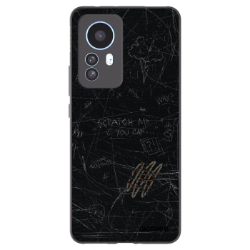 Picasee husă neagră din silicon pentru Xiaomi 12T Pro - SCRATCH