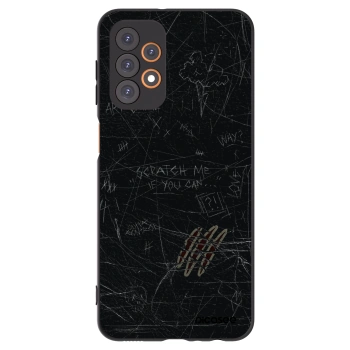 Picasee husă neagră din silicon pentru Samsung Galaxy A23 A235F 4G - SCRATCH