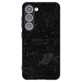 Picasee husă neagră din silicon pentru Samsung Galaxy S23 5G - SCRATCH