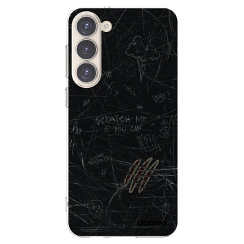 Picasee husă transparentă din silicon pentru Samsung Galaxy S23+ 5G - SCRATCH