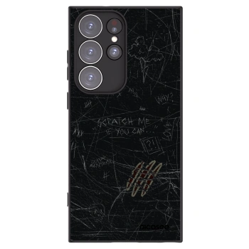Picasee husă neagră din silicon pentru Samsung Galaxy S23 Ultra 5G - SCRATCH