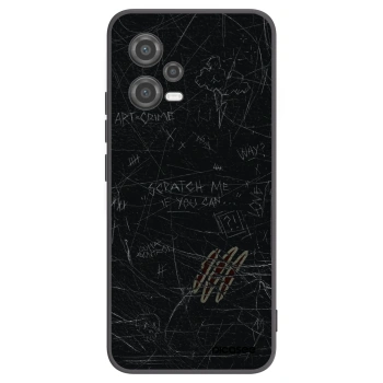 Picasee husă neagră din silicon pentru Xiaomi Poco X5 - SCRATCH