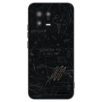 Picasee husă neagră din silicon pentru Xiaomi 13 - SCRATCH