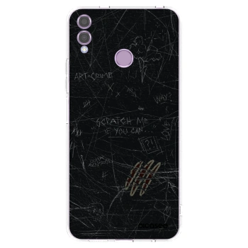 Picasee husă transparentă din silicon pentru Honor 8X - SCRATCH