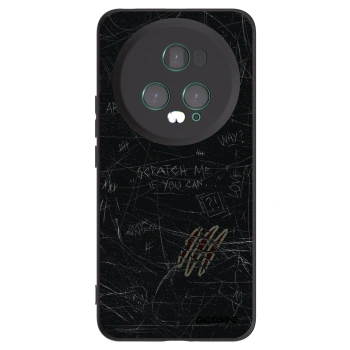 Picasee husă neagră din silicon pentru Honor Magic5 Pro - SCRATCH