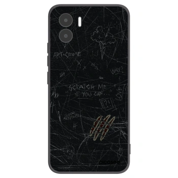 Picasee husă neagră din silicon pentru Xiaomi Redmi A2 - SCRATCH