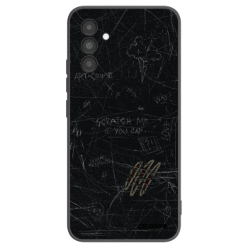 Picasee husă neagră din silicon pentru Samsung Galaxy A04s A047F - SCRATCH