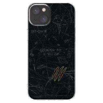 Picasee husă transparentă din silicon pentru Apple iPhone 15 Plus - SCRATCH