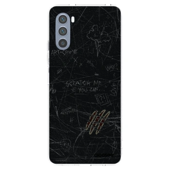 Picasee husă transparentă din silicon pentru Motorola Moto G62 - SCRATCH