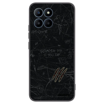 Picasee husă neagră din silicon pentru Honor 70 Lite - SCRATCH