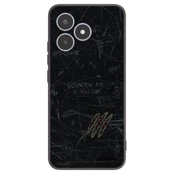 Picasee husă neagră din silicon pentru Realme C53 - SCRATCH