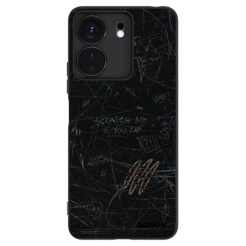 Picasee husă neagră din silicon pentru Xiaomi Redmi 13C 4G - SCRATCH