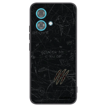 Picasee husă neagră din silicon pentru Motorola Edge 40 Neo - SCRATCH