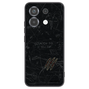 Picasee husă neagră din silicon pentru Xiaomi Poco X6 - SCRATCH