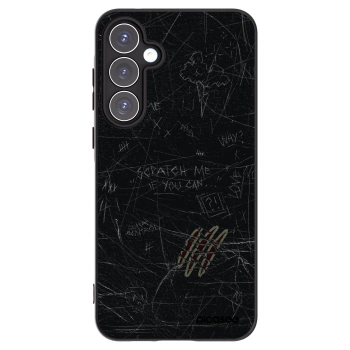 Picasee husă neagră din silicon pentru Samsung Galaxy A55 5G A556B - SCRATCH