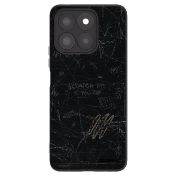 Picasee husă neagră din silicon pentru Honor X8b - SCRATCH