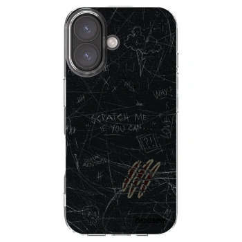 Picasee husă transparentă din silicon pentru Apple iPhone 16 - SCRATCH