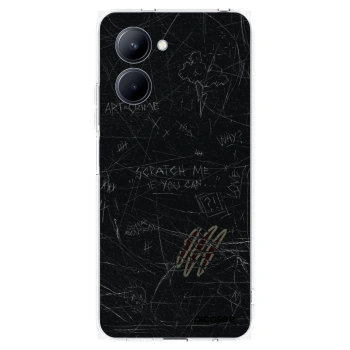 Picasee husă transparentă din silicon pentru Realme C33 (2023) - SCRATCH