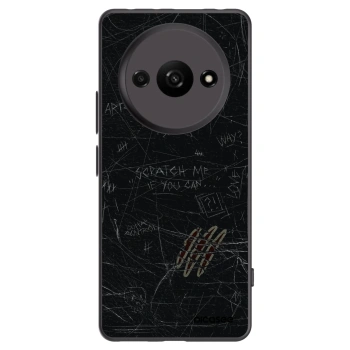 Picasee husă neagră din silicon pentru Xiaomi Redmi A3 - SCRATCH