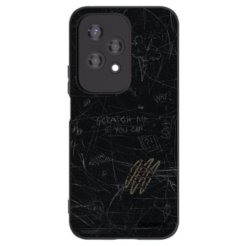 Picasee husă neagră din silicon pentru Honor 200 Lite - SCRATCH