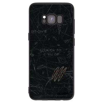 Picasee husă neagră din silicon pentru Samsung Galaxy S8 G950F - SCRATCH