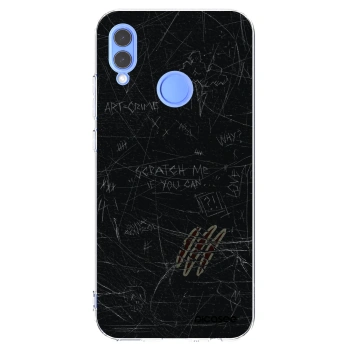 Picasee husă transparentă din silicon pentru Honor 10 Lite - SCRATCH
