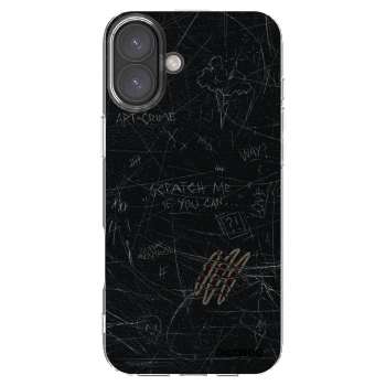 Picasee husă transparentă din silicon pentru Apple iPhone 16 Plus - SCRATCH