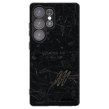 Picasee husă neagră din silicon pentru Samsung Galaxy S25 Ultra 5G - SCRATCH