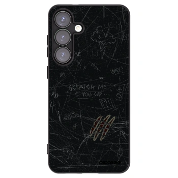 Picasee husă neagră din silicon pentru Samsung Galaxy S25+ 5G - SCRATCH