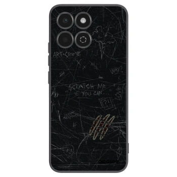 Picasee husă neagră din silicon pentru Honor 200 Smart 5G - SCRATCH