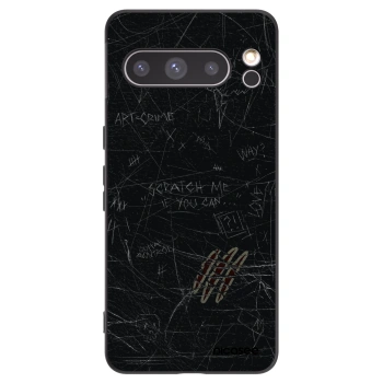 Picasee husă neagră din silicon pentru Google Pixel 8 Pro - SCRATCH