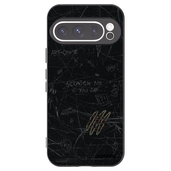 Picasee husă neagră din silicon pentru Google Pixel 9 Pro - SCRATCH